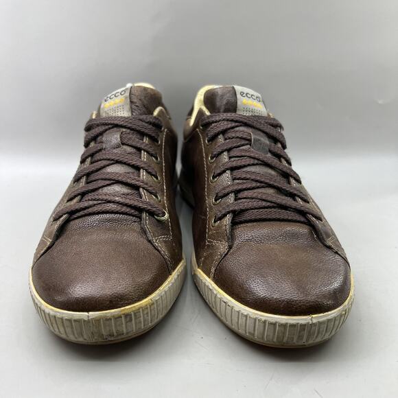 ECCO Street Retro Spikeless Golf Shoes Men Size 9.5 US, 43 EU Brown Low Sneakers main image 6